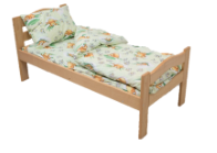 Ліжко дитяче ТМ Гойдалка (600*1400 мм) масив